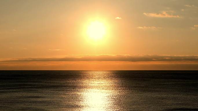 太平洋日出景观视频