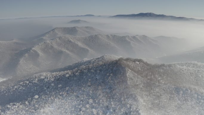 长白山雪山航拍素材1.18（3）