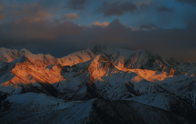 雪山延时合集