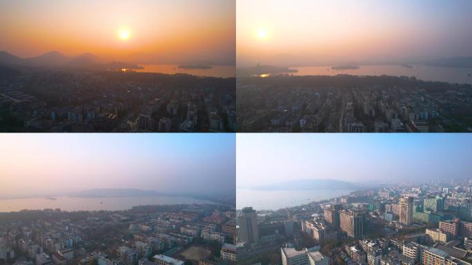 杭州西湖区城市宣传航拍