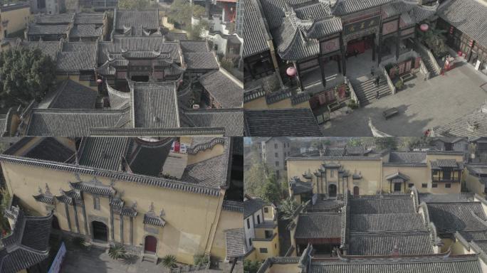【4k】重庆湖广会馆航拍空镜