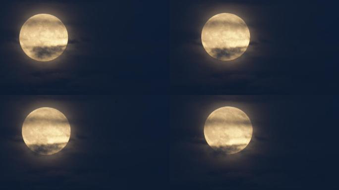 满月场景背景明月圆月月亮月夜