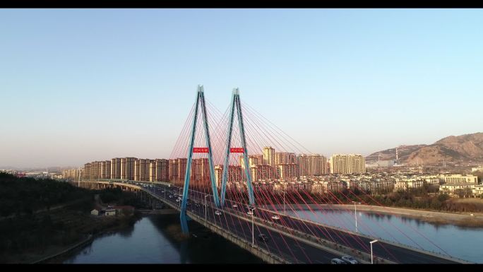 青岛丹山大桥航拍