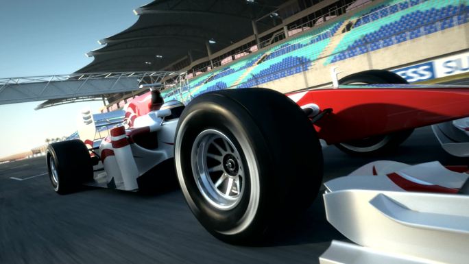 赛车3d动画F1方程式方程赛体育赛事