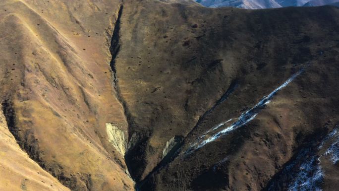 甘孜藏区高山峡谷4K航拍01