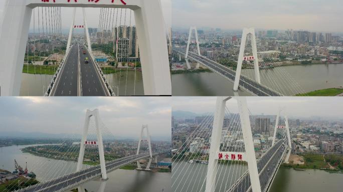 【4k】揭阳市揭阳大桥航拍