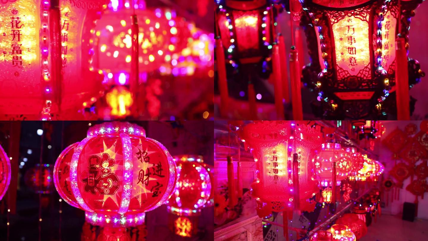虎年炫酷的春节及元宵节大红灯笼