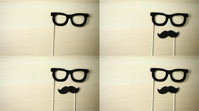 眼镜道具