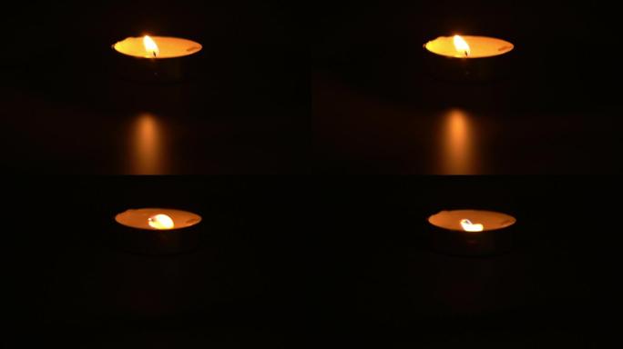 [4k原创】被风吹灭的一只蜡烛