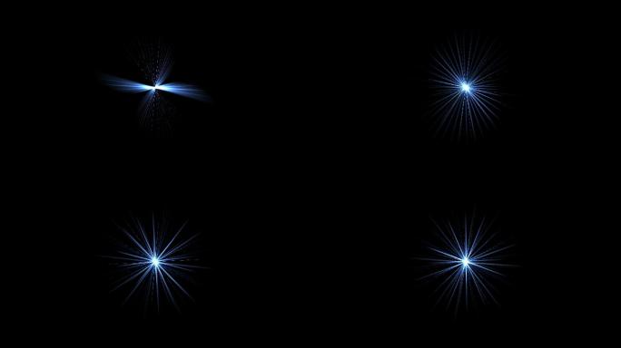 科技光线 粒子光线 旋转 宇宙星河
