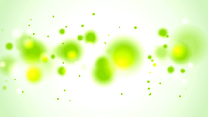 绿色亮圈动画背景视频素材