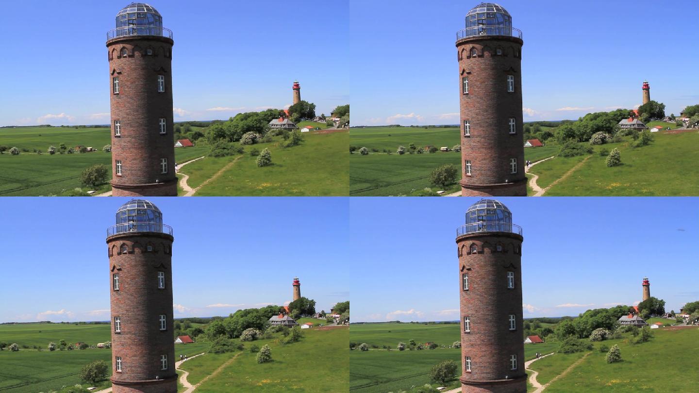 德国鲁根岛阿科纳角灯塔