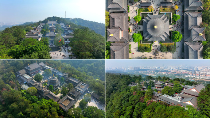 【4K合集】青秀山观音禅寺