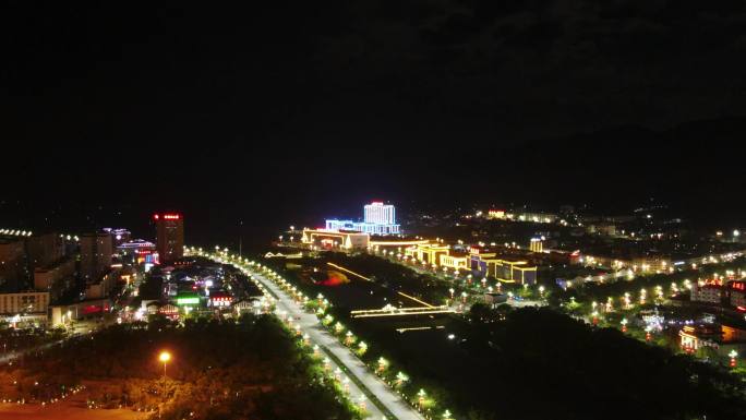 双江城夜景