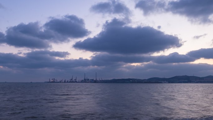 20220120悦海公园 威海港延时