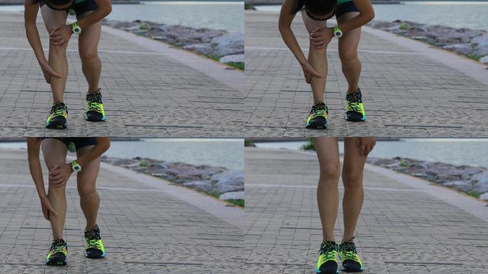 女子跑步运动员运动性膝关节损伤疼痛