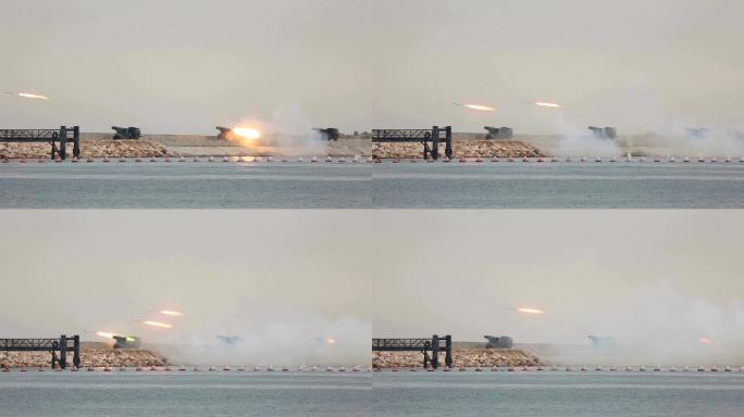 火箭炮齐射-火箭炮对海岸的攻击