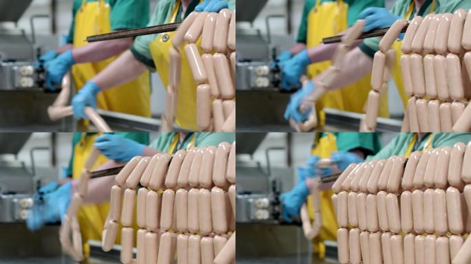 香肠厂烤肠熏肠火肠肉肠机械化