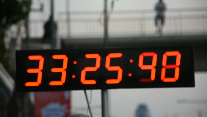 秒表或数字计时器码表时间表数字表