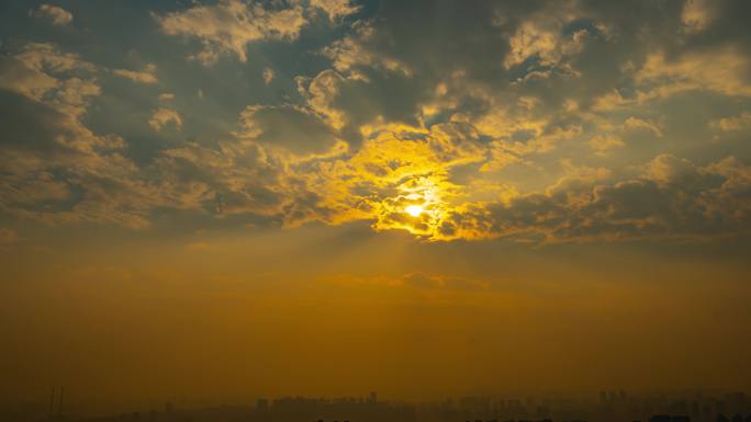 最美晚霞夕阳落日