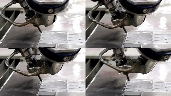 数控水射流切割钢板的机器，工业金属加工