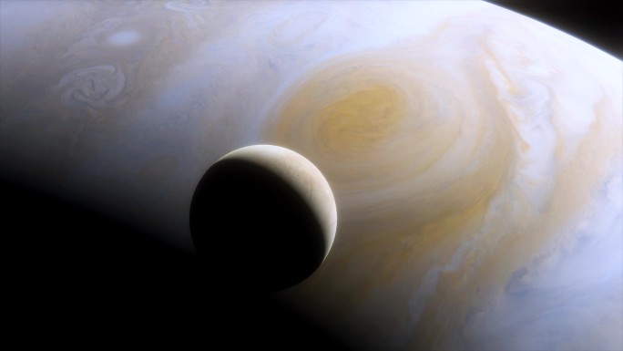 木星上的大红斑宇宙银河系太阳系
