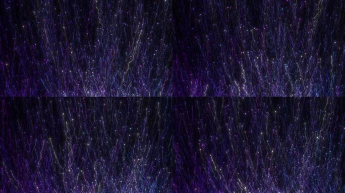 紫蓝发散线条流动
