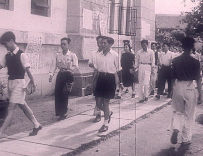 40年代50年代国立武汉大学校园大学生