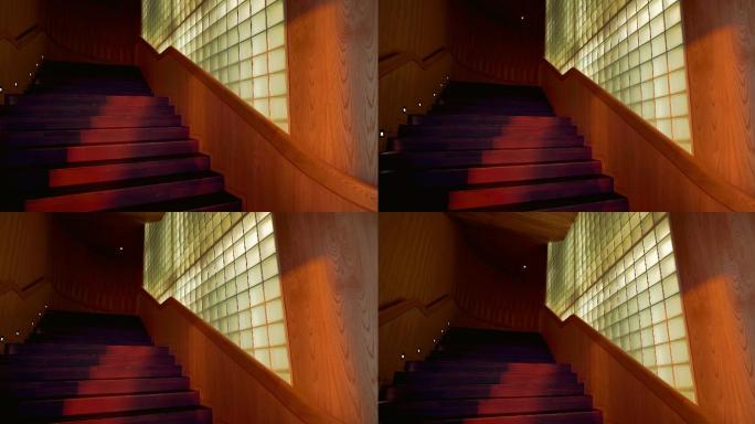 4K空镜 楼梯走廊