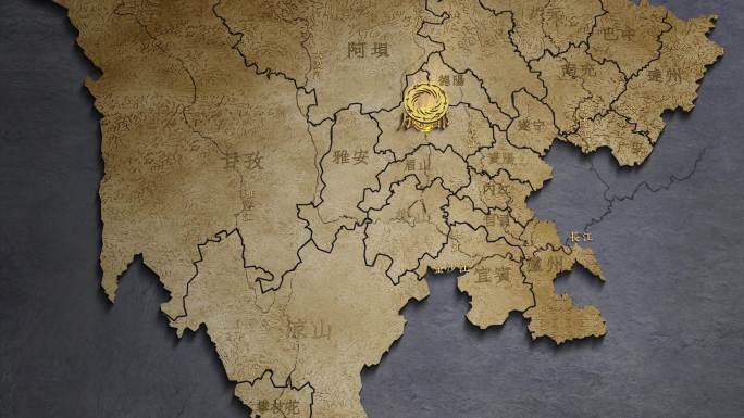 四川地图 历史 地理 区位 旅游 文化