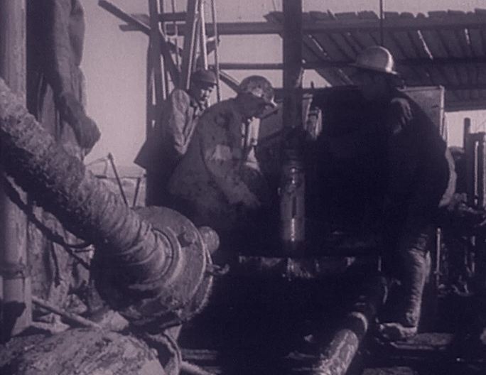 50年代苏联专家指导援助终于打出石油
