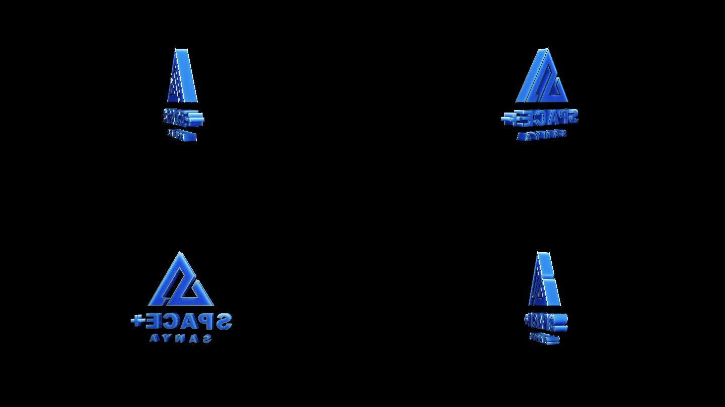 C4D旋转logo