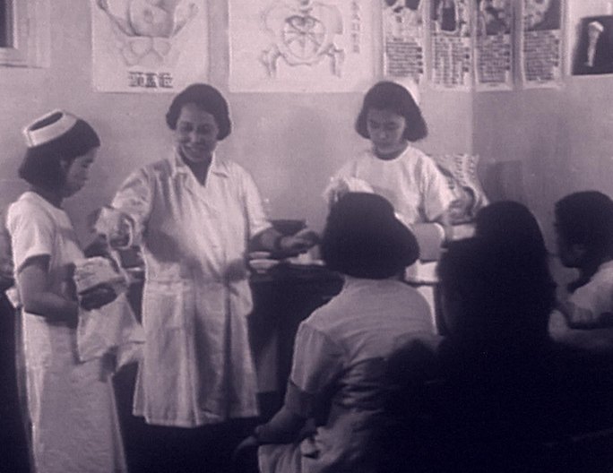 50年代北京孕妇课堂培训妇幼卫生保健