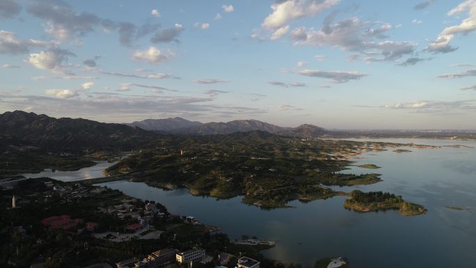 革命圣地西柏坡岗南水库