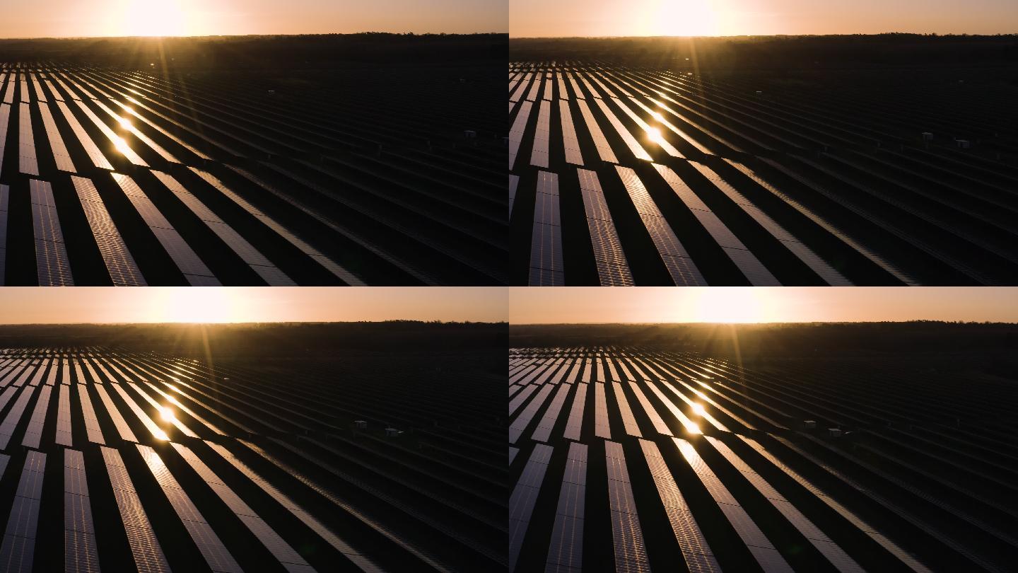 太阳能发电场双碳光能光伏发电可再生资源