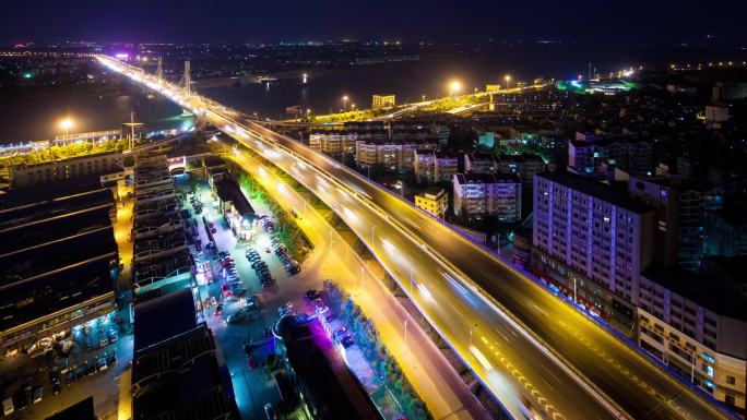 南昌洪都大桥夜景