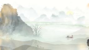《上西平·送杜叔高》古诗MV视频视频素材