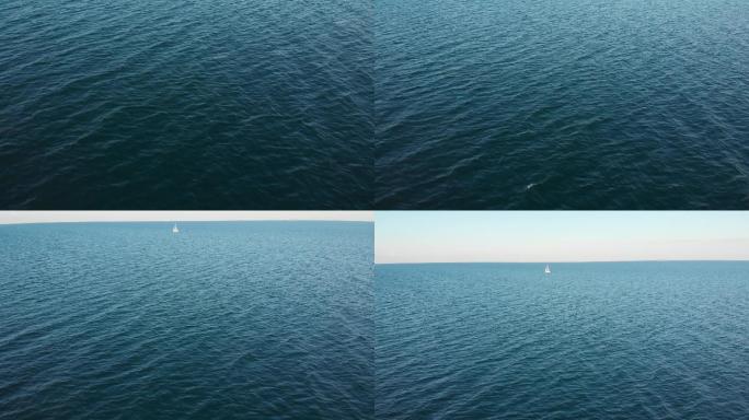 无人机视角下的海洋