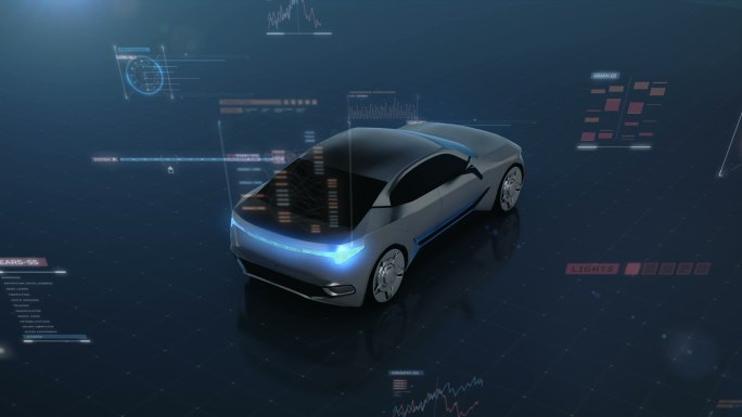 锂离子电池回声车自动驾驶新能源智慧交通
