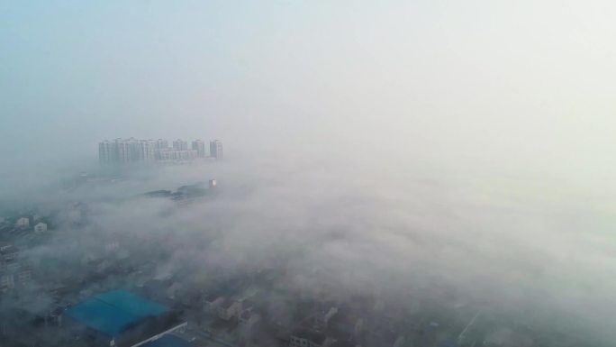 4K迷雾中的城市