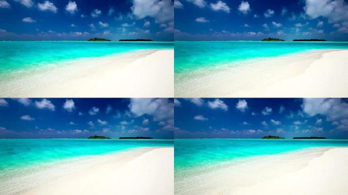 马尔代夫浪漫的沙滩