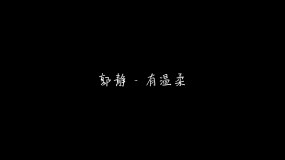 郭静 - 有温柔（1080P）视频素材包