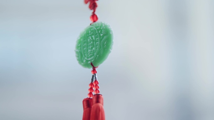 平安玉中国结玉佩吊坠中国传统温情思念素材