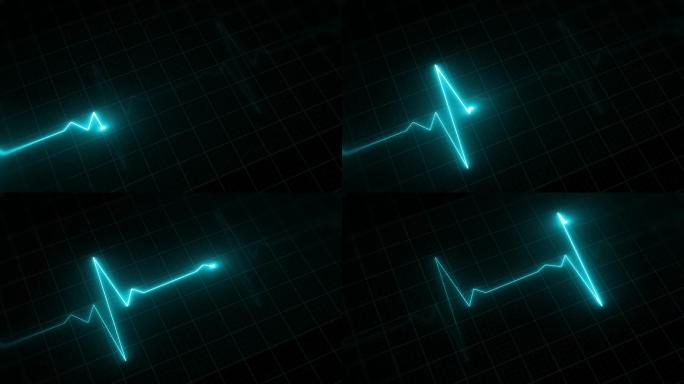 心率监测器心电图心电波生命体征监护仪脉搏