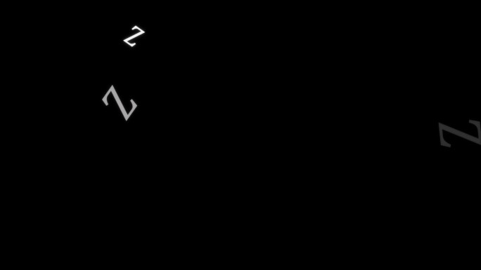 字母Z快速闪烁动画
