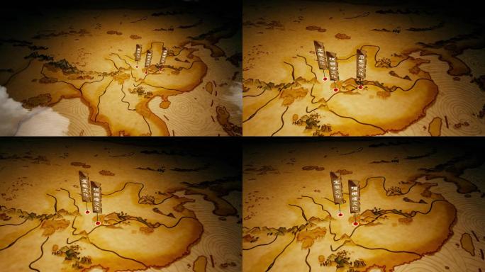 古代地图文明消散世界地图
