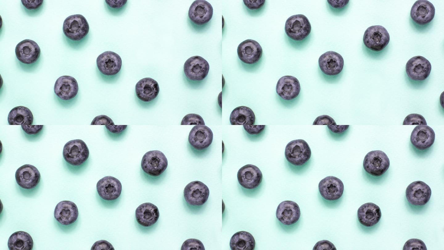 蓝莓高档水果蓝莓广告素材黑莓鲜果