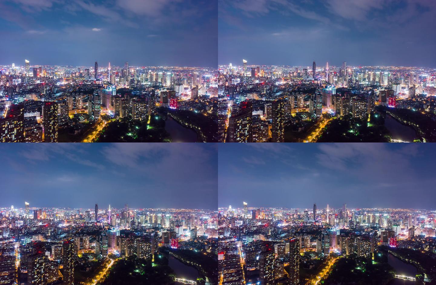 【高清4k】沈阳超美城市夜景延时