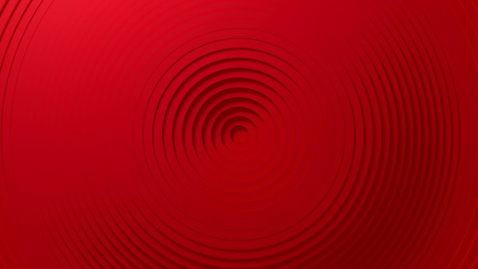 抽象圆形图案红色背景。