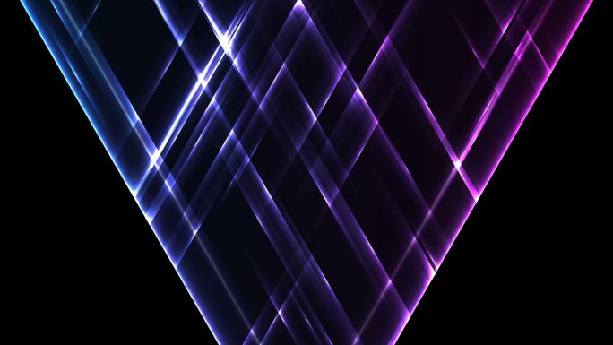 霓虹三角抽象技术